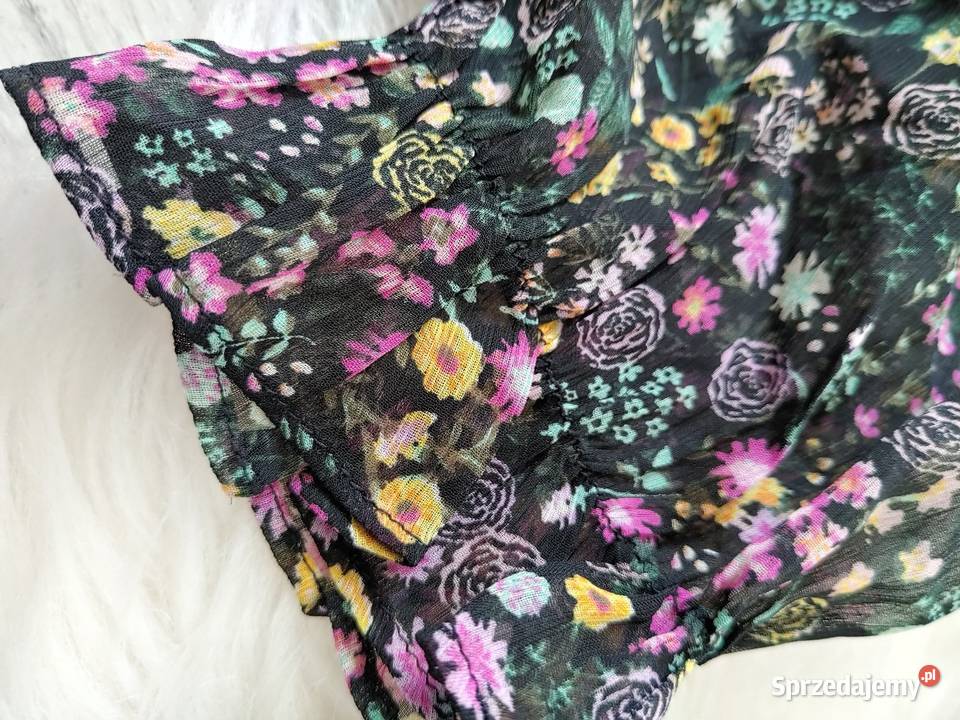 Sukienka drobne kwiaty PROMOCJA Moda i Styl Rybnik