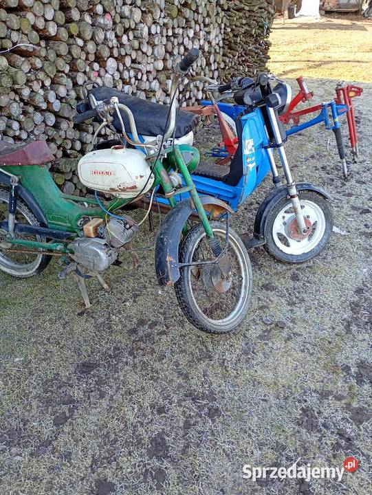 Zestaw motorowerów Simson jawa riga 69km Siedlec sprzedam