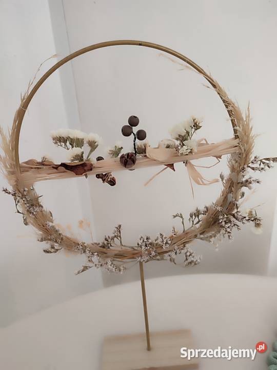 Dekoracja stojąca nowoczesna z nutą boho śląskie Sosnowiec sprzedam