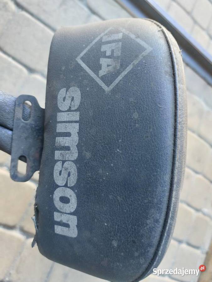 Siedzenie kanapa fotel Simson S51 wielkopolskie Koło