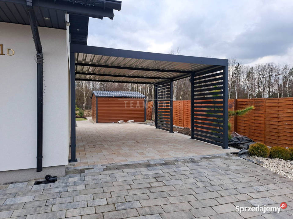 Carport PREMIUM Wiata samochodowa 4x5m dodatkowa 768zł/m2 Niepołomice