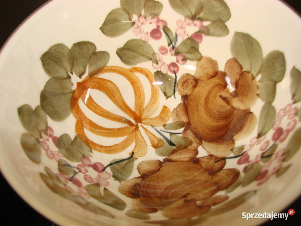 Włocławek fajansowa miska salaterka Pozostałe pomorskie Pruszcz Gdański