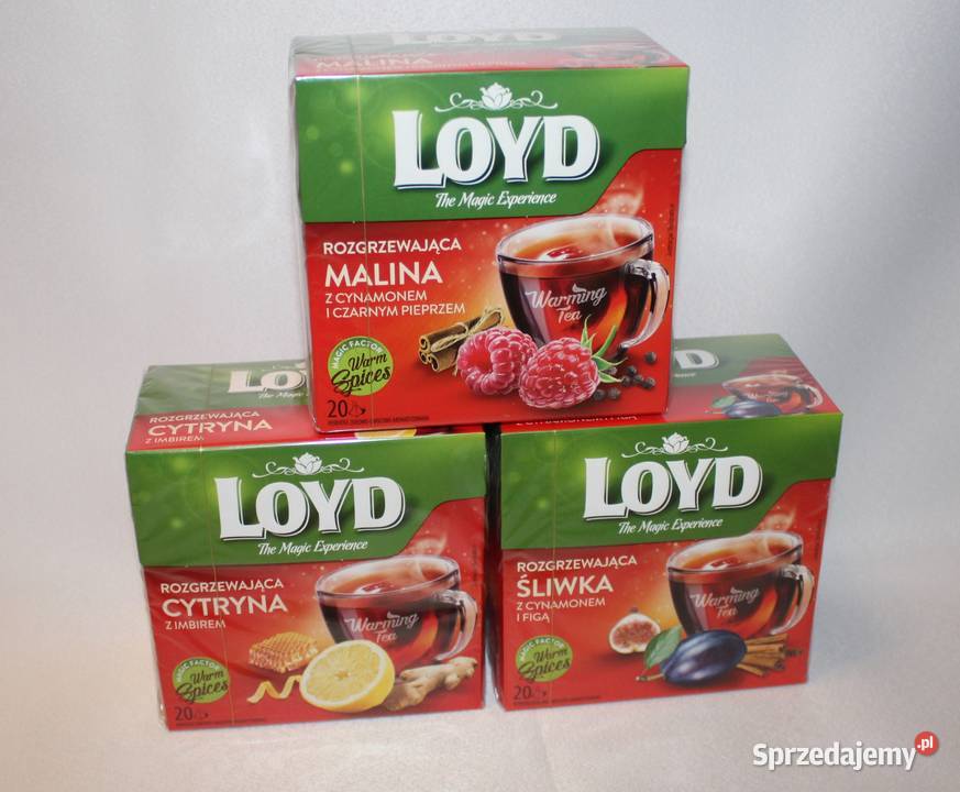 Loyd herbata owocowa zimowa 20 t malina śliwka Stare Miasto sprzedam