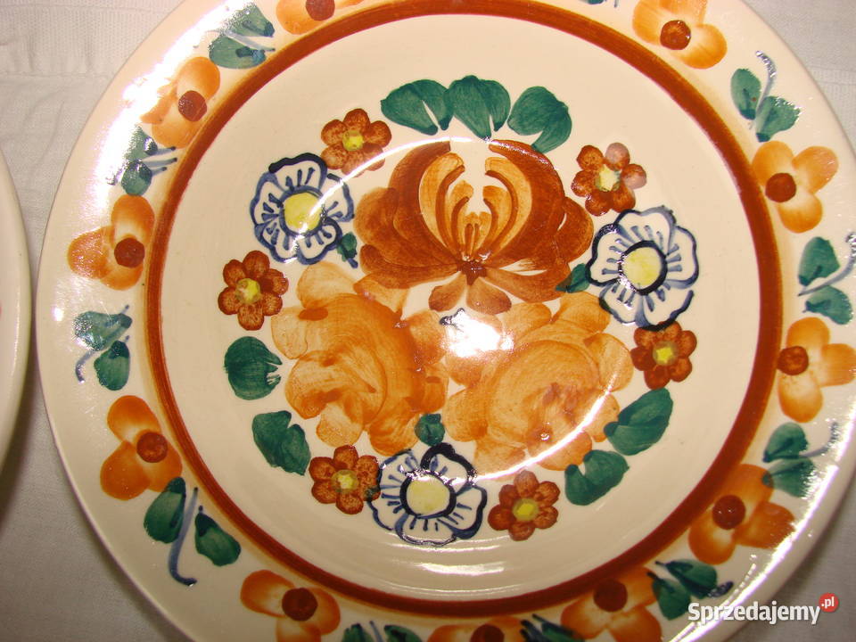 Włocławek fajansowy talerzyk PRL Pruszcz Gdański sprzedam