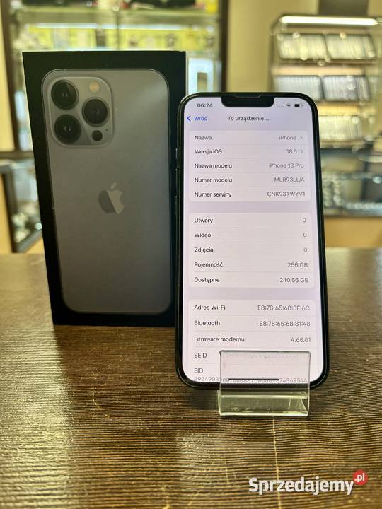 Smartfon Apple iPhone 13 Pro 6 GB 256 GB 5G Elbląg