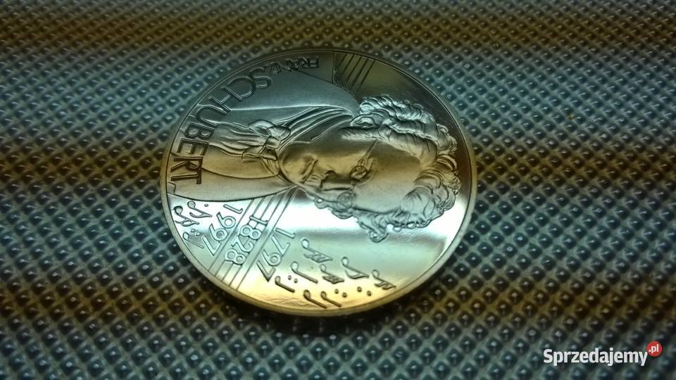 MONETA Austria 5 ECU 1997 Numizmatyka mazowieckie