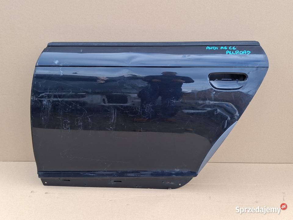 AUDI A6 C6 ALLROAD DRZWI LEWY TYŁ LEWE TYLNE Bieleń