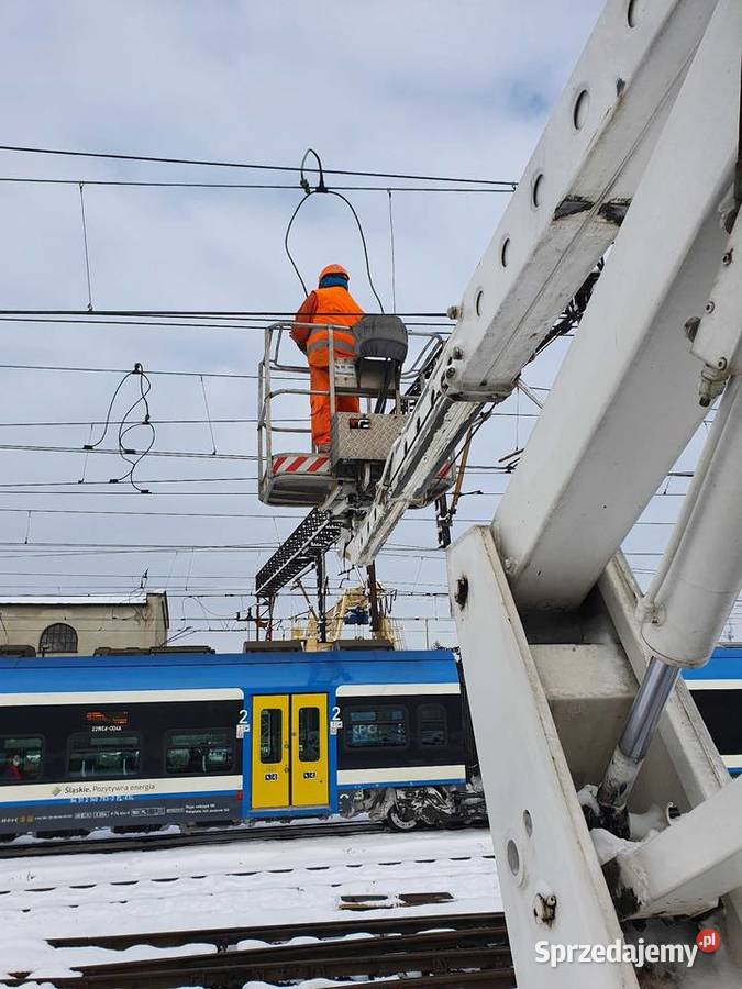 Podnośnik koszowy wynajem Zwyżka wynajem 20m Żywiec