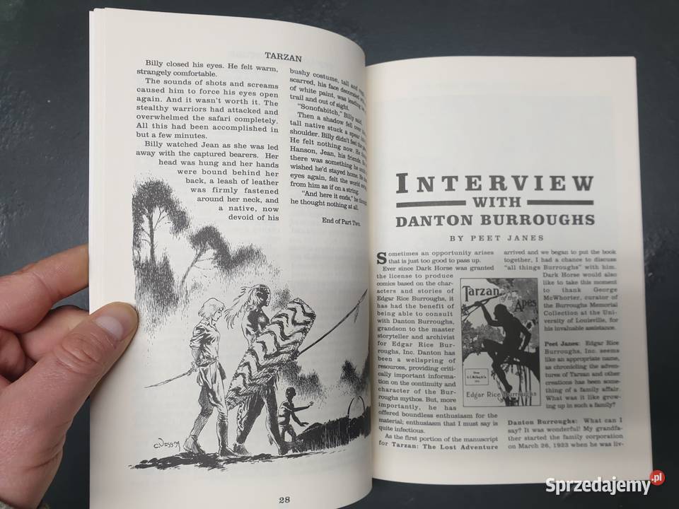 Tarzan The Lost Adventure opowiadanie i komiks Komiksy Gdynia
