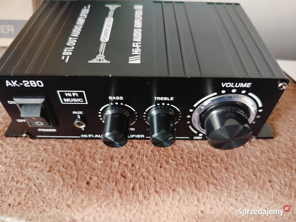stereofoniczny wzmacniacz audio HiFi AK280 NOWY Mińsk Mazowiecki