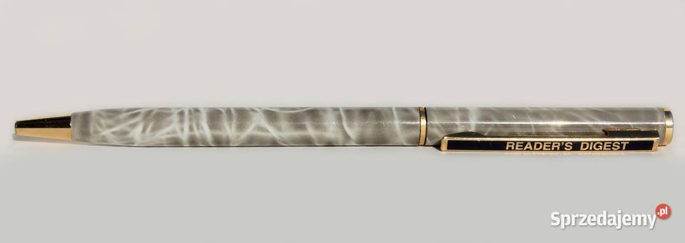 Długopis marmurkowy vintage Readers Digest 90 lubelskie Lublin