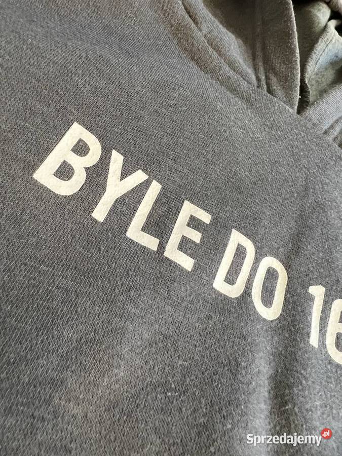 Bluza szara z kapturem Byle do 1600 HIT Jasło