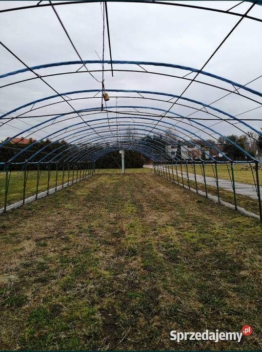 Tunel foliowy stelaż Konstrukcja Solidna Pozostałe Dobra