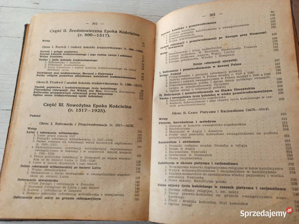 Zarys Historii Kościoła Chrześcijańskiego sprzedam