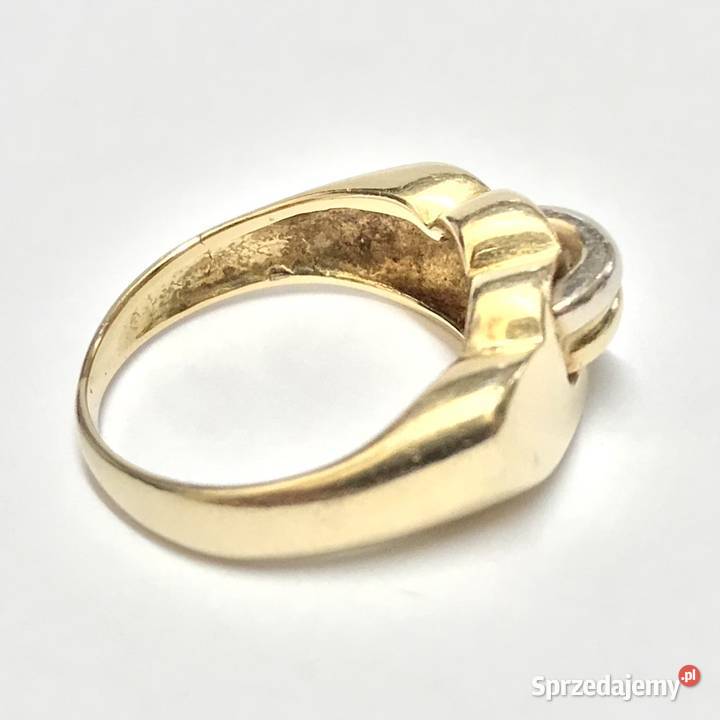 Złoty PIERŚCIONEK 14K ORYGINALNY wzór r9 złote Warszawa