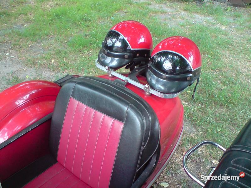motocykl z wózkiem bocznym velorex Jawa Sierpc
