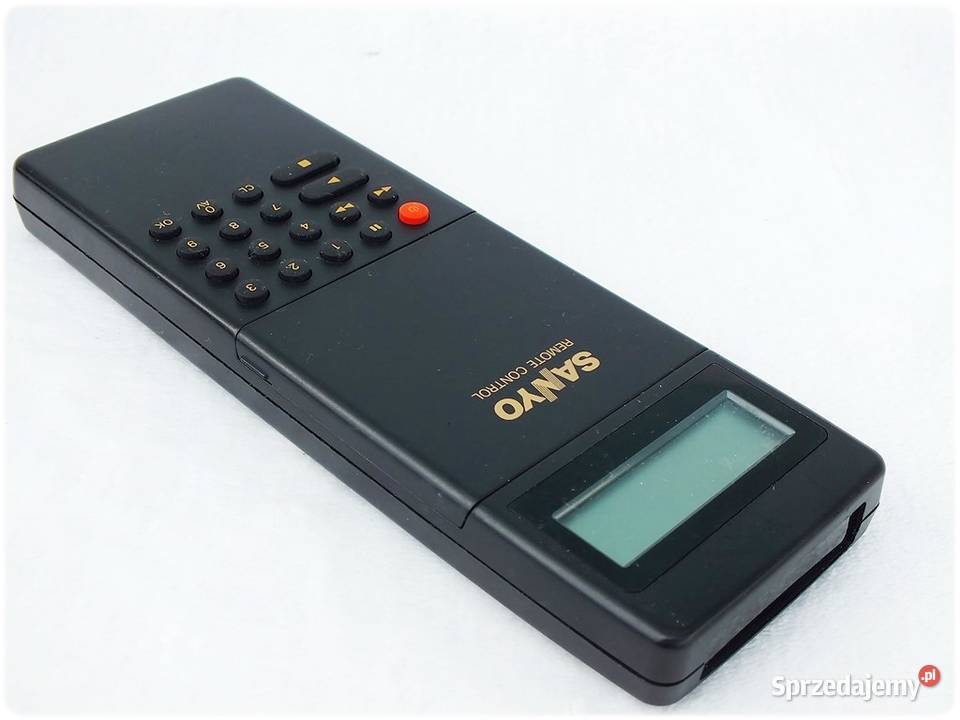 Pilot SANYO A09802 do magnetowidów VHS ORYGINAŁ lubuskie Żary