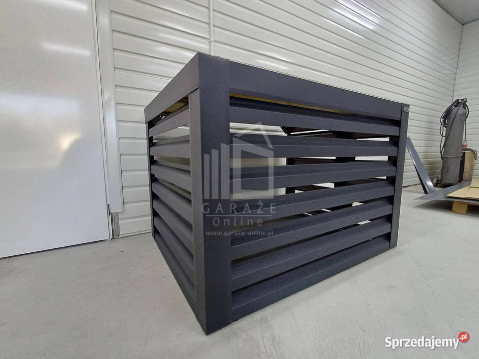 Osłona pompy ciepła 100x60x70 antracyt Zabudowa Dom i Ogród Kraków