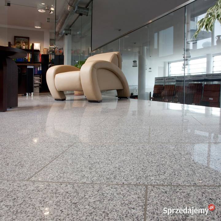 Granit G603 Bianco Cristal polerowany 61x305x1 Dom i Ogród Gdynia