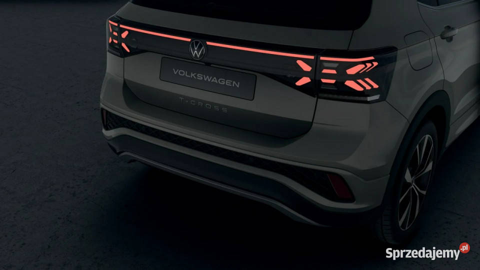 Volkswagen TCross RLine Plus 15 TSI 150 DSG nieuszkodzony Łódź