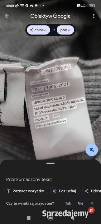 Spodnie damskie z dzianiny Radom