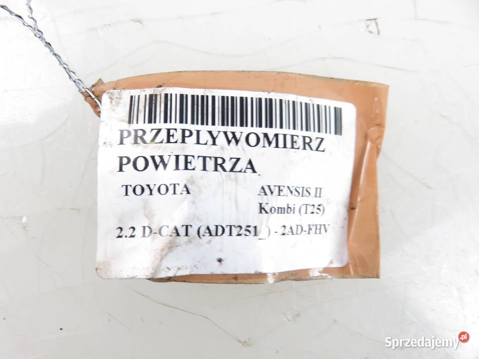 PRZEPŁYWOMIERZ TOYOTA AVENSIS II MB1974003070