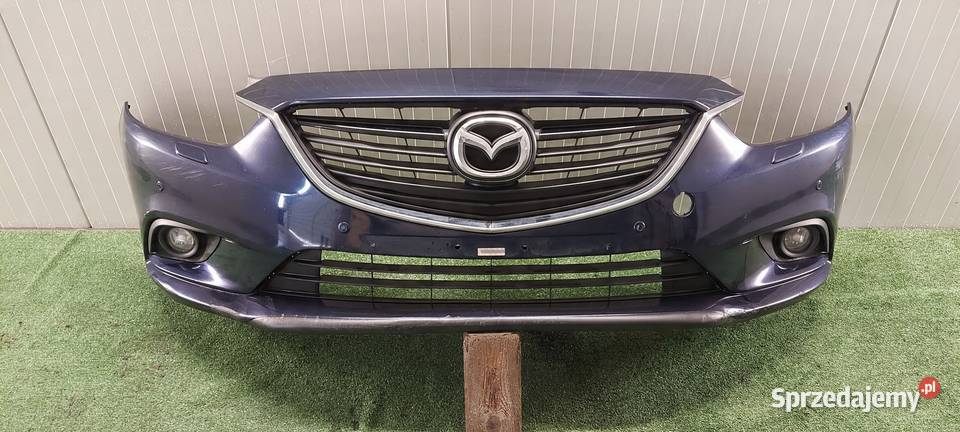 ZDERZAK PRZÓD MAZDA 6 GJ 1215 CZUJNIKI SPRYSKI Międzychód