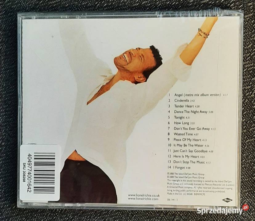 Album CD LIONEL RICHE Album Renaissance Płyty i kasety