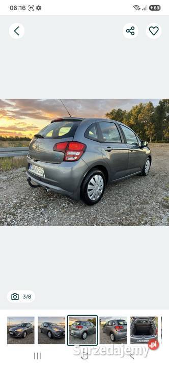 Citron C3 II z 2010r16 HDi o mocy 92 sprzedam