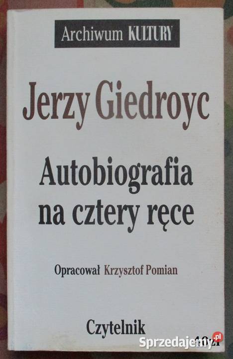 Jerzy Giedroyć Paryska Kultura literatura Łódź sprzedam