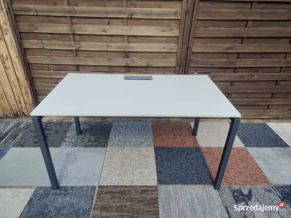 9 x biurko 140x80 biały blat mazowieckie Warszawa