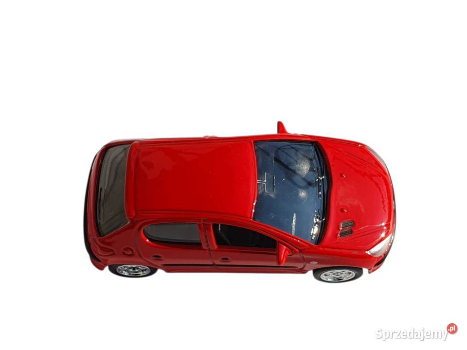 Zabawka model samochodu metalowy Peugeot 206 3 lata+ Samochody i pojazdy Cieszyn