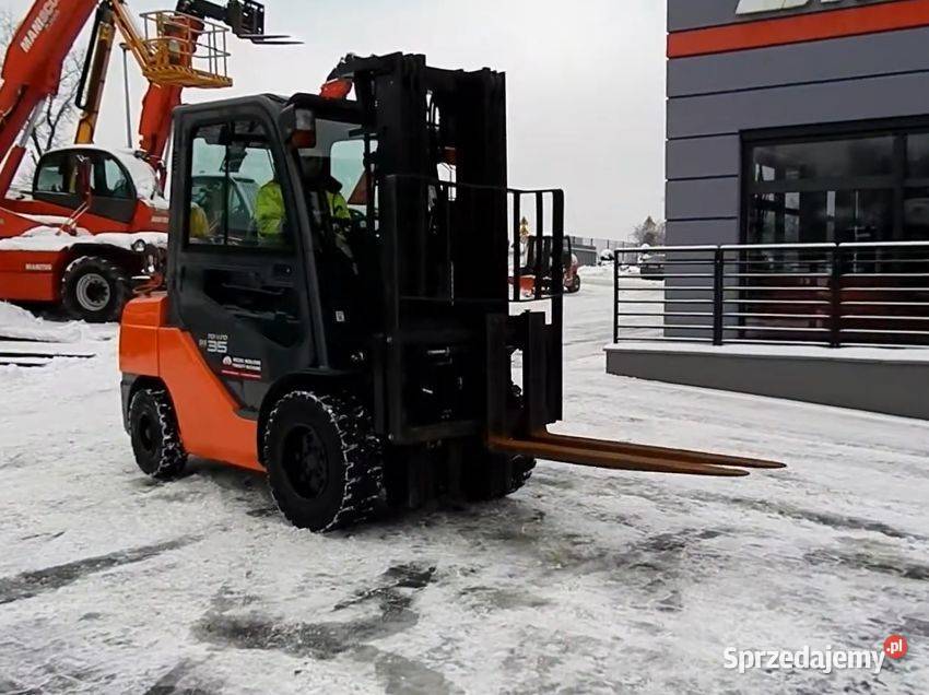 Gazowy wózek widłowy TOYOTA 028FGJF35 Triplex Szczecin sprzedam