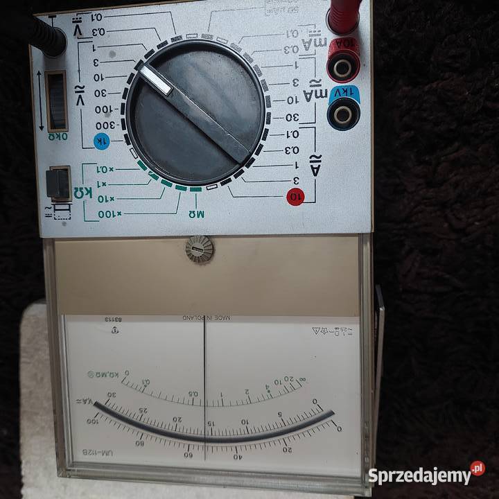 Miernik analagowy uniwersalny Pozostałe śląskie