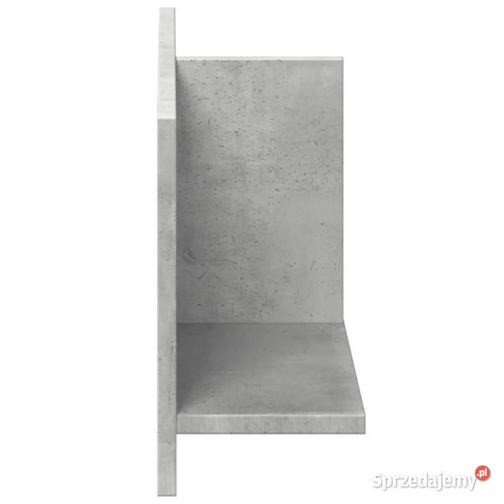 Półka ścienna 70x165x30 szarość betonu WM854853 Warszawa
