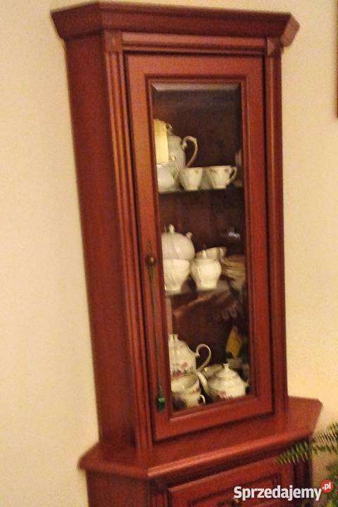 zestaw mebli brw intarsio witryna stolik rtv Komplety mebli mazowieckie Sierpc