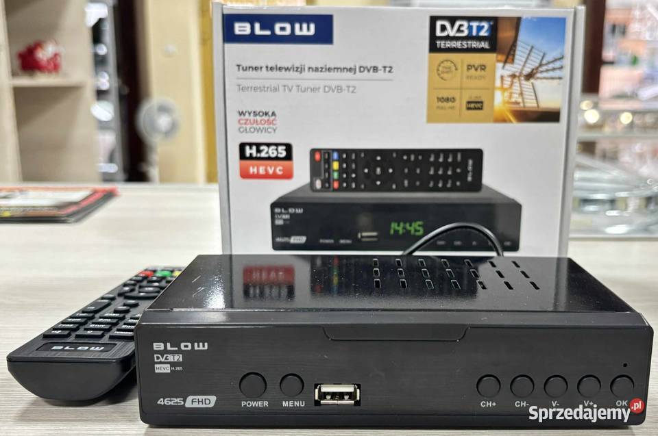Dekoder DVBT2 Blow 4625 Tunery Elbląg