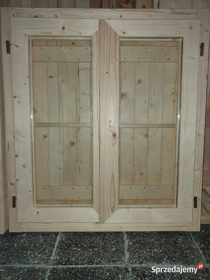Okno drewniane 90 x 100 producent Warszawa sprzedam