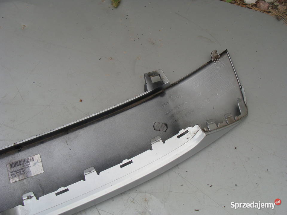 AUDI A1 SPOILER DOKŁADKA ZDERZAKA TYŁ 82A807421C Karoseria Goleniów