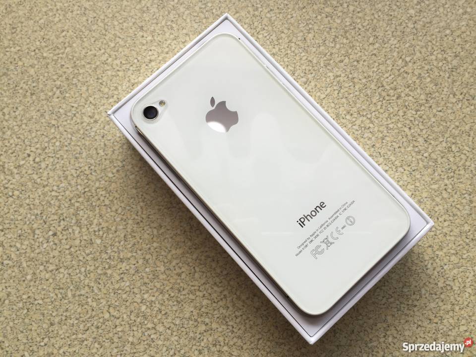 Oryginał Gwarancja iPhone 4s Biały z Sieci Tarnów