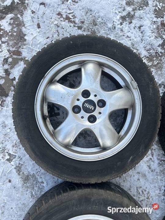 Koła felgi aluminiowe Mini opony zimowe r15 Świebodzice sprzedam