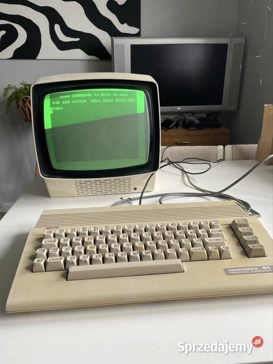 Zestaw commodore c64 Leszno sprzedam