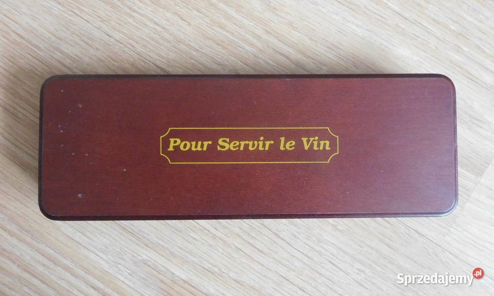 Zestaw sommeliera do wina korkociąg i termometr Szczyrk