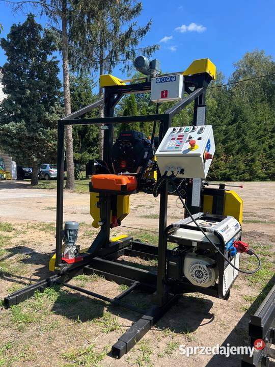 Trak taśmowy spalinowy MMK 75 szerokości cięcia mazowieckie Łąck