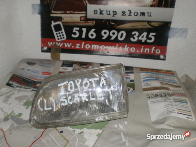 Lampa przednia lewa Toyota Starlet, OKAZJA !! Sprzedajemy.pl