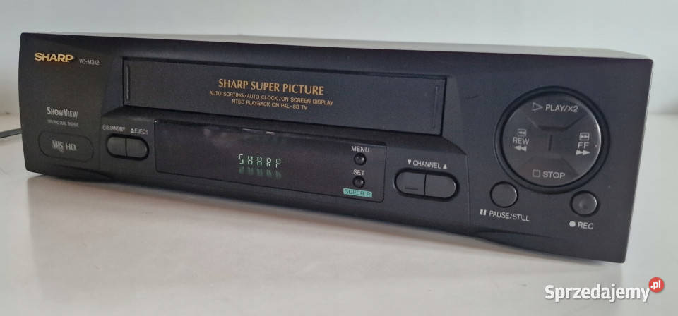 Video magnetowid SHARP VC M 312 VCM312 Międzychód sprzedam