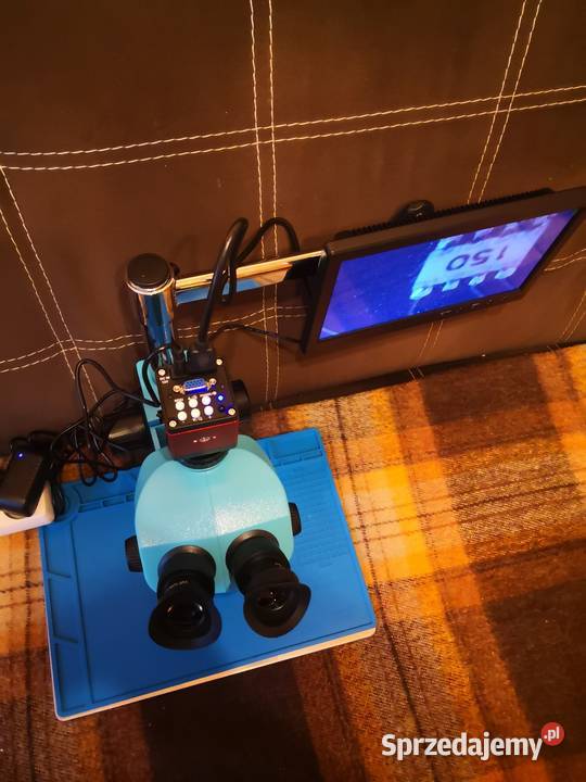 Mikroskop RF4 RF7050 Monitor HD 10 kamera Hrubieszów sprzedam
