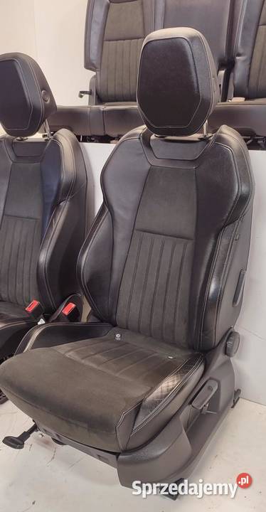 SKODA KAROQ FOTELE KANAPA ALCANTARA SKÓRA GRZANE