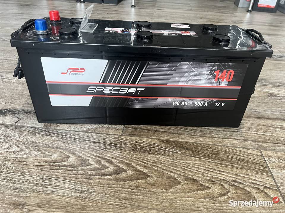 Akumulator SPECBAT 140Ah 900A EN LEWY PLUS łódzkie