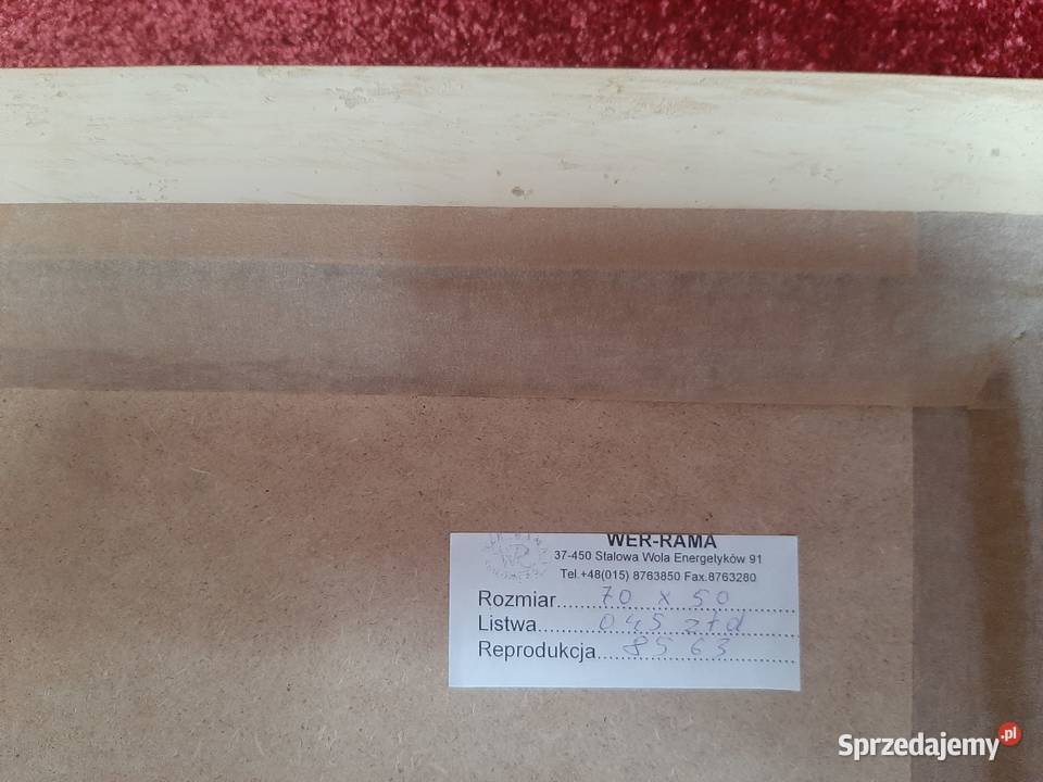 obraz z ramą słoneczniki dolnośląskie Wrocław